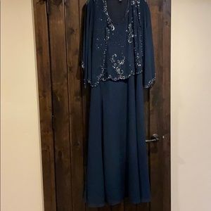 Dress with matching jacket